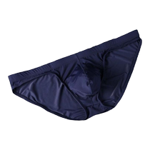 Summer new mens skin-friendly durable thin breathable and lightweight briefs cotton inner crotch seamless shorts
