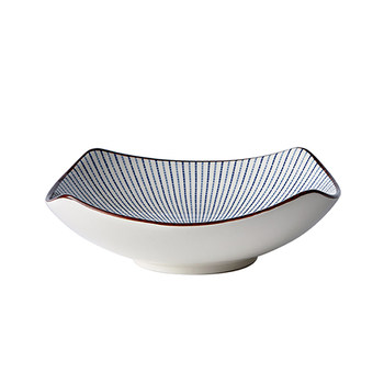 The plate is weird and the underglaze color soup plate is high capacity
