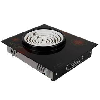 High-power commercial electric stove for cooking and temperature adjustment