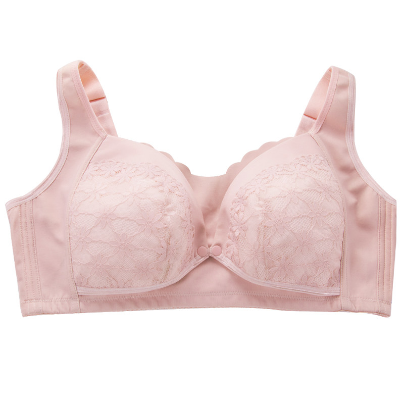 Large breast nursing bra, full cup maternity bra