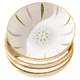 Underglaze colored household ceramic dish high-end dining tray
