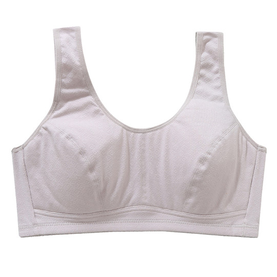 Mother's bra without wires, pure cotton, breathable and thin