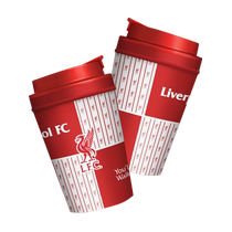 La marchandise officielle du Liverpool Club) Classic Team Emblem Coffee Cup Portable Insulated Cup Football Fan Cups