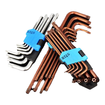 Shangjiang Torx Screwdriver Set Metric Allen Wrench with Hole Hollow Hexagonal Torx Screwdriver Set