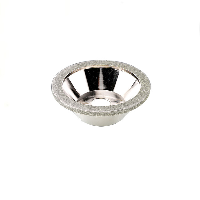 Electroplating bowl type universal grinder grinding wheel