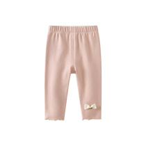 Fanhunting girls leggings autumn wear 2024 new style baby pants outer wear trousers childrens casual pants spring and autumn