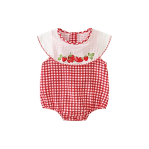 Fanhunting baby summer clothes newborn clothes baby girl going out jumpsuit full moon 100 days summer clothes