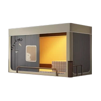 MUJI 2023 New Mosquito Net Student Dormitory Single Blackout Bed Curtain Upper and Lower Bunk Integrated Dormitory Bed Curtain