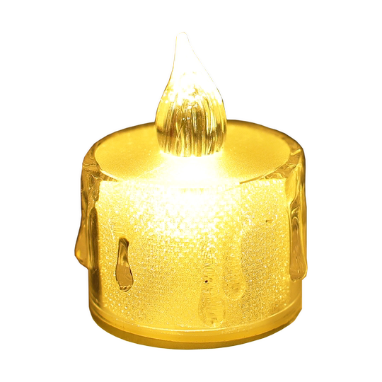 Mini Electronic Candle Night Light Birthday Camping Proposal