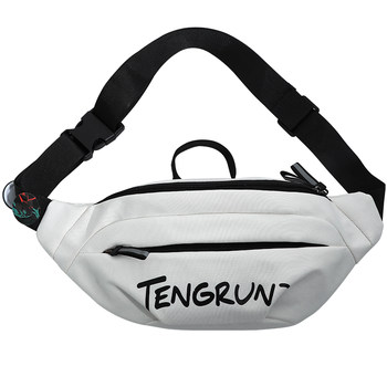 Fashionable brand breast bag japanese casual crossbody bag