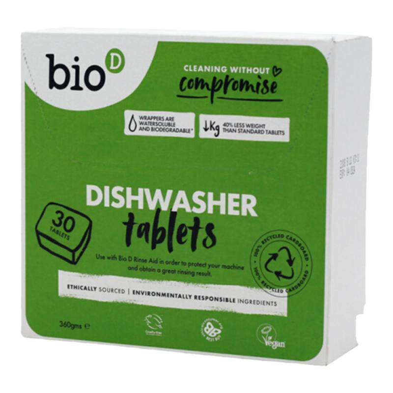 Eco-friendly dishwashing blocks imported from the UK