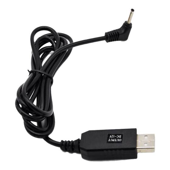 12v boosted round head electronic dog power cord
