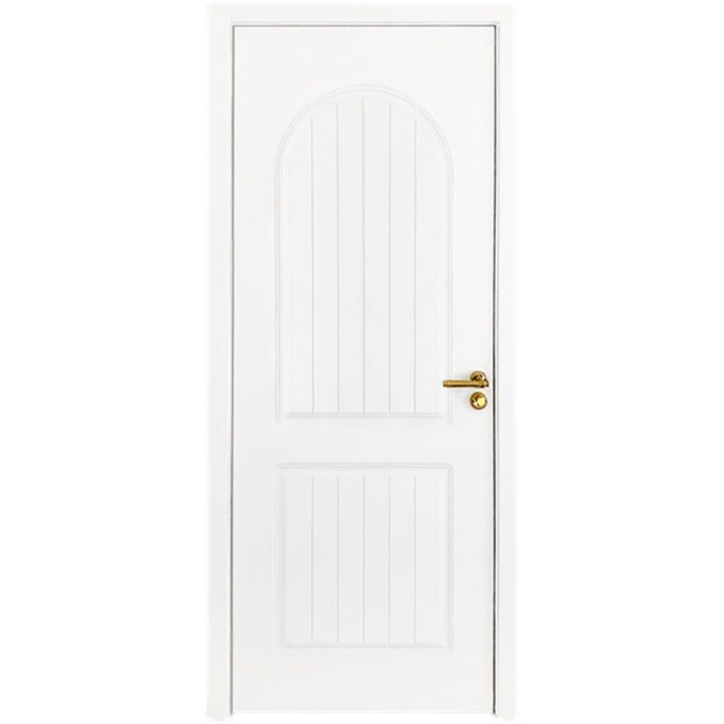 Solid wood composite multi-layer paint door home bedroom door solid wood door interior door Chongqing set concierge door original wood door