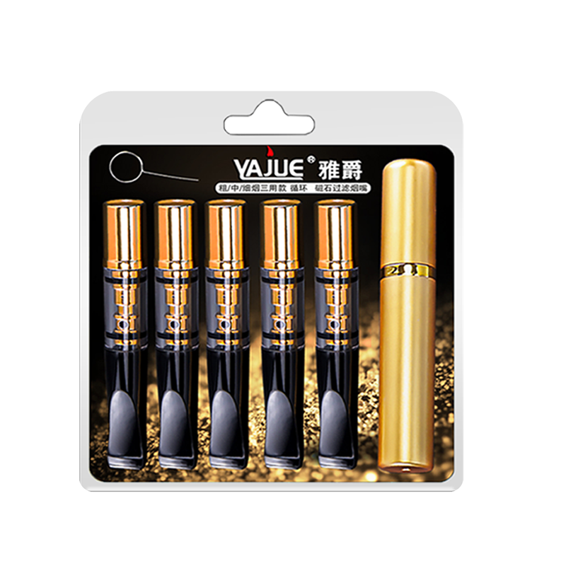 Cigarette holder filter is washable, use Yajue filter