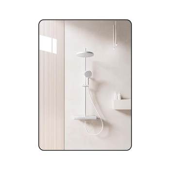 Damaged cosmetic mirrors are covered with high-definition mirror without punching holes.