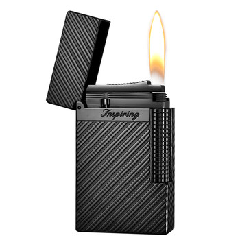 High-end and good-looking brand langsheng lighter as a gift to your boyfriend, high-end old-fashioned customized high-end authentic official flagship store