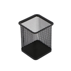 Chenguang Metal Mesh Pen Holder Storage Box Desktop Ornaments Korean Small Fresh Creative Fashion Cute Simple Large Capacity Pen Case Makeup Brush Girl Multi-Function Pen Bucket Office Supplies Free Shipping