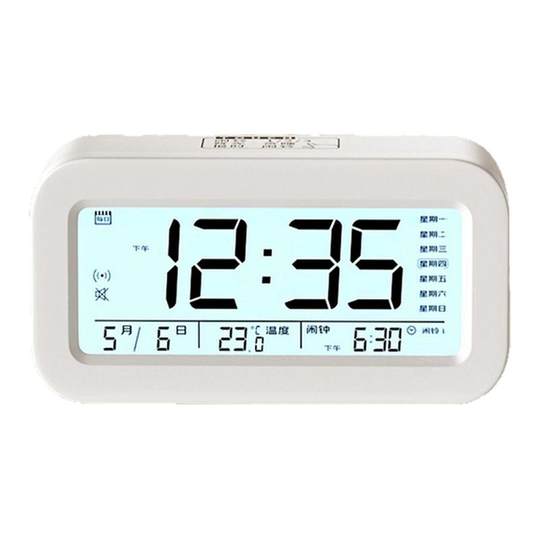 闹钟学生专用起床神器2025新款智能电子时钟儿童强力叫醒充电闹铃