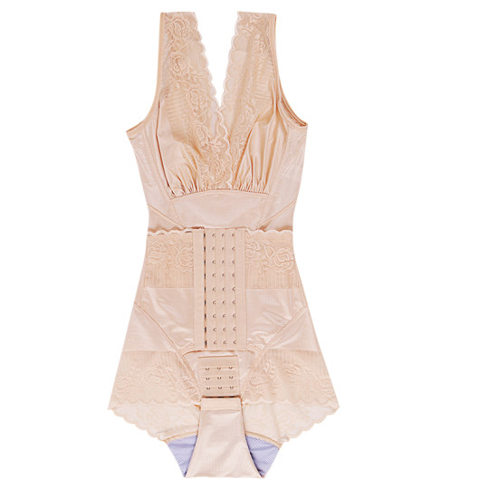 Reinforced-breasted tight-fitting artifact stomach-controlling body-shaping garment