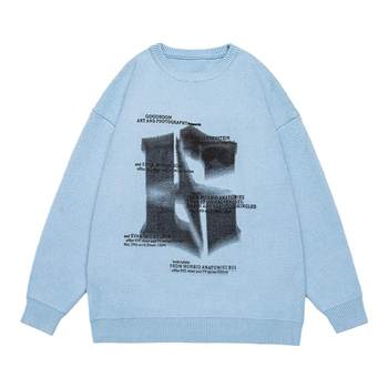 Gogosoon sweater autumn and winter new round neck top Gogosoon sweater autumn and winter new round neck top