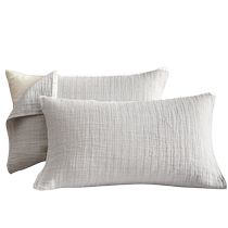 MUJI pure cotton pillow covers a pair of cotton gauze enlarged and thickened pillow covers for all seasons student and adult covers