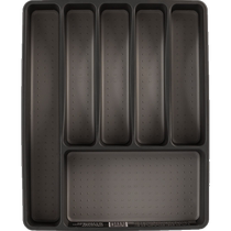 Carrot kitchen cutlery storage box chopsticks spoon classification cabinet compartment built-in drawer storage partition