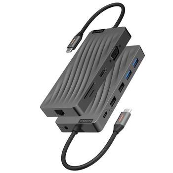 Type-c docking station aluminum alloy heat dissipation