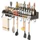 Delixi Space Aluminum Punch-free Kitchen Storage Rack