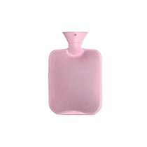 Hot water bottle filling hand warmer safety explosion-proof water filling plush cover hot water bag girl hot compress stomach artifact 824