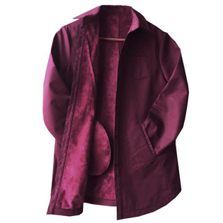 加绒加厚白色衬衫女长袖初秋冬季中长款韩版大码女装纯棉宽松上衣