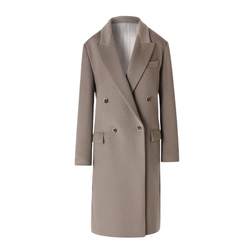 VVNK JANE PLUS autumn double-sided McNee long coat