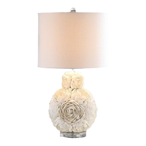 jonathan ySeashell Rosette 24 LED desk lamp (American outlet) straight hair