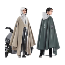 Beimei Cycling Plus Hooded Adult Full Body Rainproof Long Electric Motorcycle Fashion Raincoat and Poncho