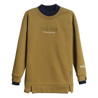 American loose half turtleneck fleece sweatshirt