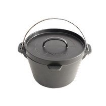 tentmark cast aluminum Dutch pot 6-inch ultra-light outdoor camping stew pot hanging pot portable cooking set pot tableware