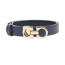 (Self-operated) FERRAGAMO Ferragamo womens cow leather belt belt
