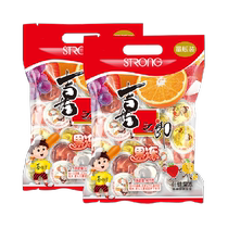 Xizhilang Assorted Small Jelly 5 Flavors 925g*2 Bags Total 100 Cups Childrens Snacks Snacks Afternoon Tea