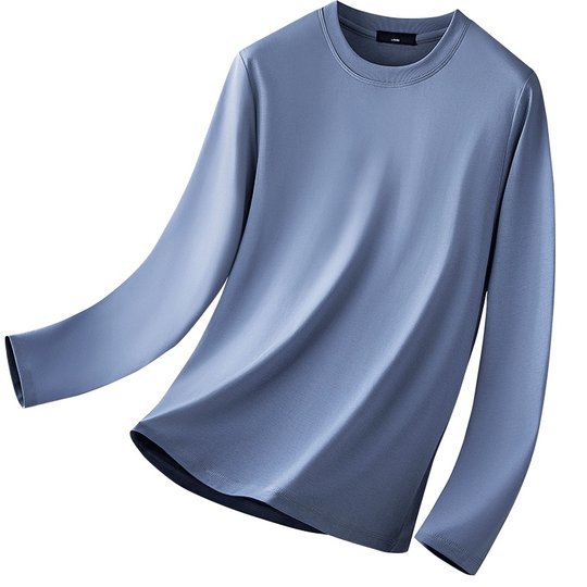 Cloudweave cloud-sensing liquid mercerized cotton long sleeve men