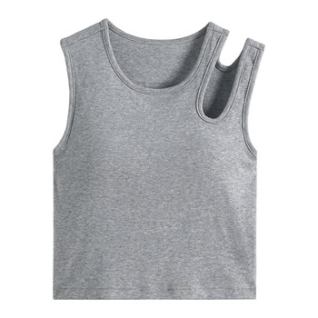 ເສື້ອຍືດຊັ້ນໃນຂອງແມ່ຍິງ cotton camisole ມີ pads ເຕົ້ານົມ, ແບບບາງ summer, ກວມເອົາເຕົ້ານົມ, slimming, ນຸ່ງເສື້ອນອກ, ລຸ່ມສຸດ sleeveless.