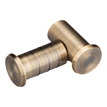 Brass dust-proof bolt companion dust-proof tube anti-theft door door mother-in-door concealed bolt sleeve dust-proof cover