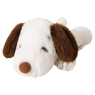 Jiumu sundry club peanuts snoopy, almohadilla de mano de felpa propensa, muñeco, adornos, regalo de cumpleaños