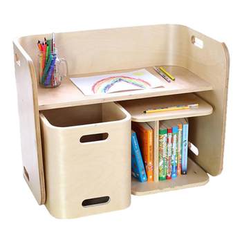 Children's table and chair set multifunctional toys for eating and writing