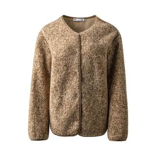 网易严选摇粒绒开春外套2025新款羊羔毛开衫防风防水双面颗粒绒