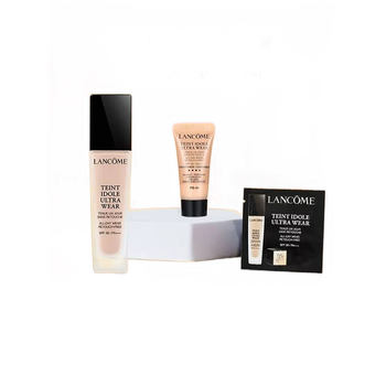 Lancôme Long-Lasting Liquid Foundation Small and Medium Sample Color Jingjing Pure Water Foundation Cream Tablet Oily Skin Concealer Long-lasting Makeup 5ml