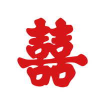 Adhesive Heineword sticker wedding special self-adhesive stair cabinet small sticker creative wedding dowry cabinet door decoration