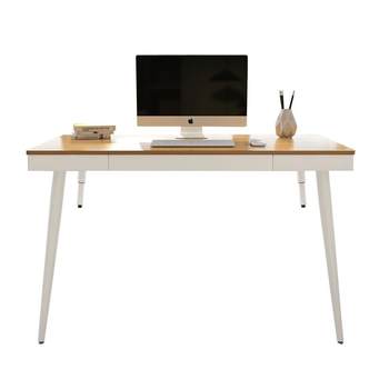 Koble tempered glass bay desk desk home slate computer table long and short leg drawer window sill ຕາຕະລາງການສຶກສາ