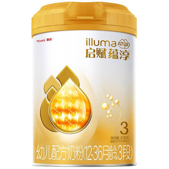 新国标启赋蕴淳3段810g*1罐婴幼儿牛奶粉三段旗舰店官方正品