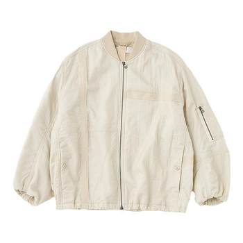 MOUSSY 2024 Japanese Bomber light pilot jacket 010HSS30-0130