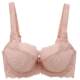 Mandemalian bra with large breasts showing small adjustments and side-closing