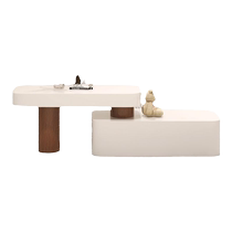 Clothing store island display table display display table shopping mall childrens clothing store shoe bag jewelry product decorative long table